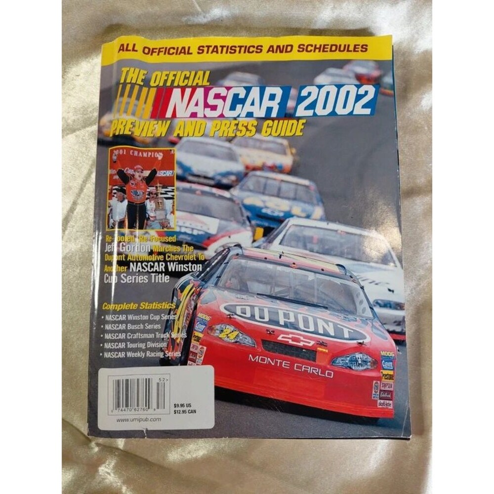 2002 Nascar Preview and Press Guide.